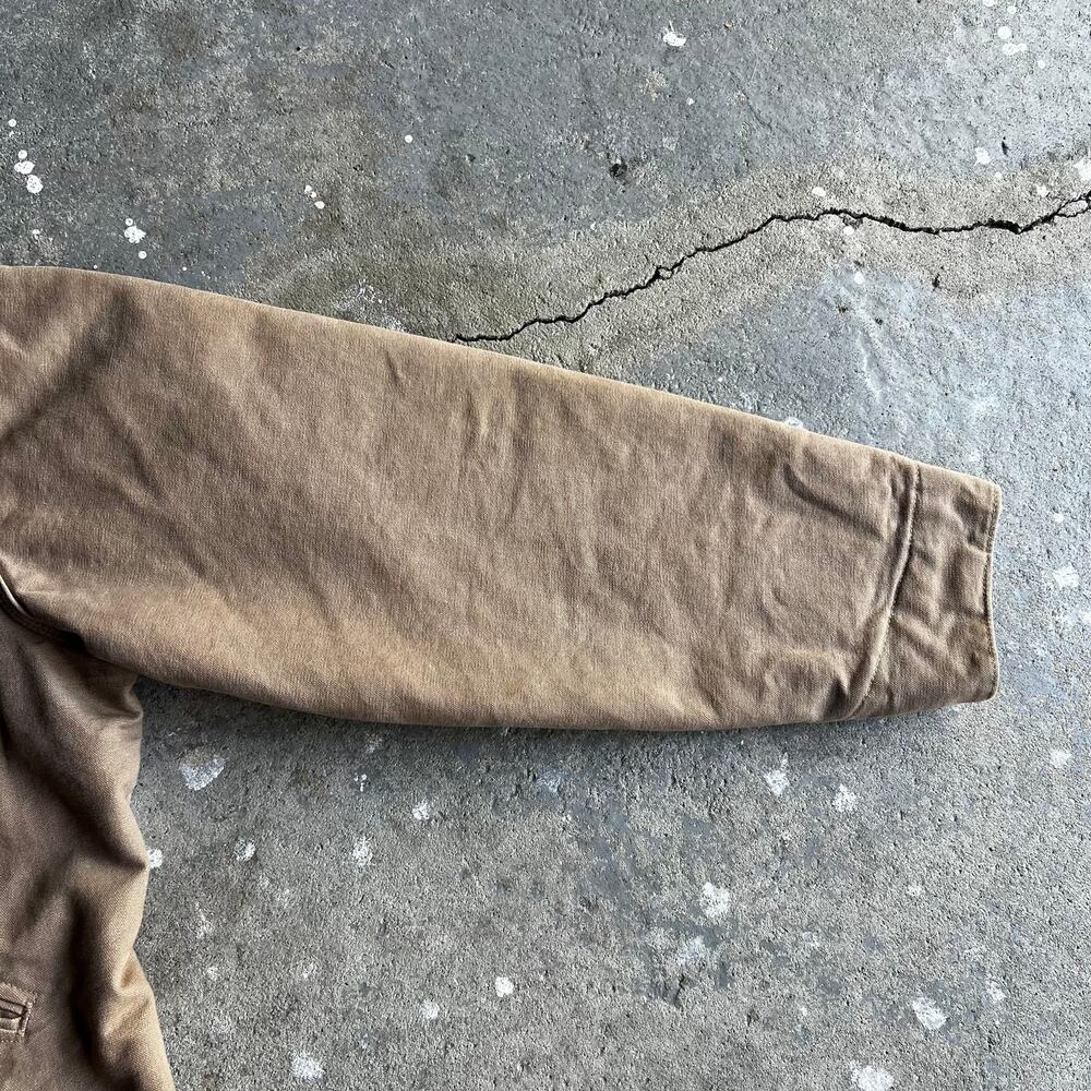 Carhartt J97 SDL light brown detroit work wear jacket - Picture 8 of 11